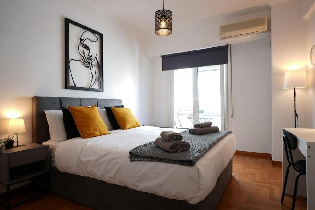 Syntagma Square, 70Sqm Pentelis Sunny Apartment Athen Eksteriør bilde